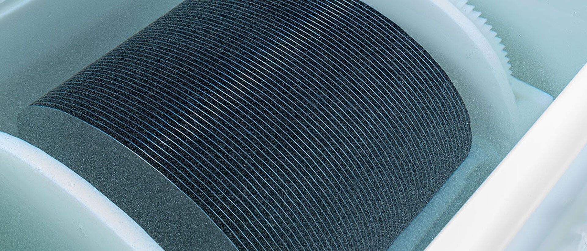 Wafers in a immersion tank