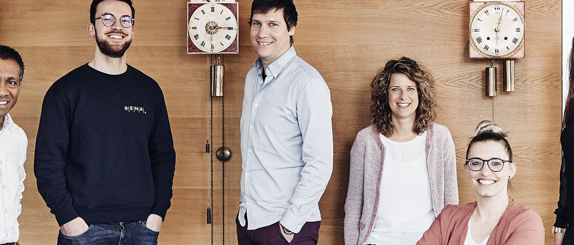 RENA Employee in the background cuckoo clocks