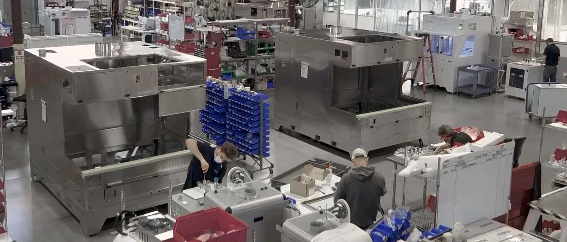 RENA Technologies North America production hall in Albany Oregon  