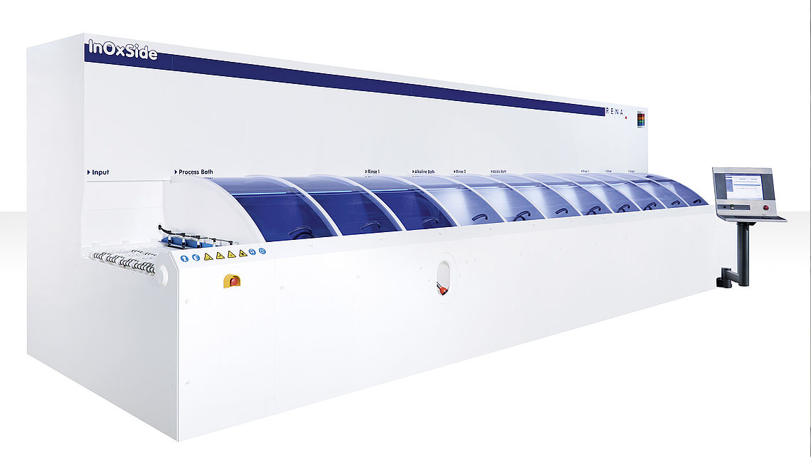 Automatische Verarbeitungsanlage RENA InOxSide 3 Automatische Verarbeitungsanlage RENA InOxSide 3