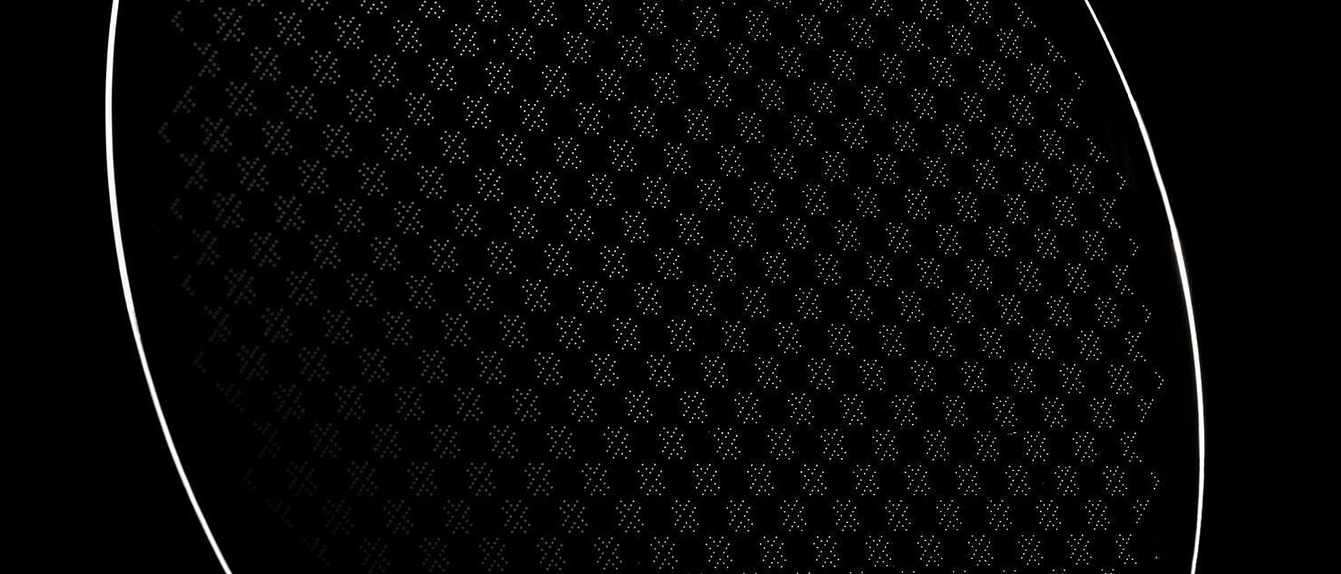 Through glass via (TGV) wafer