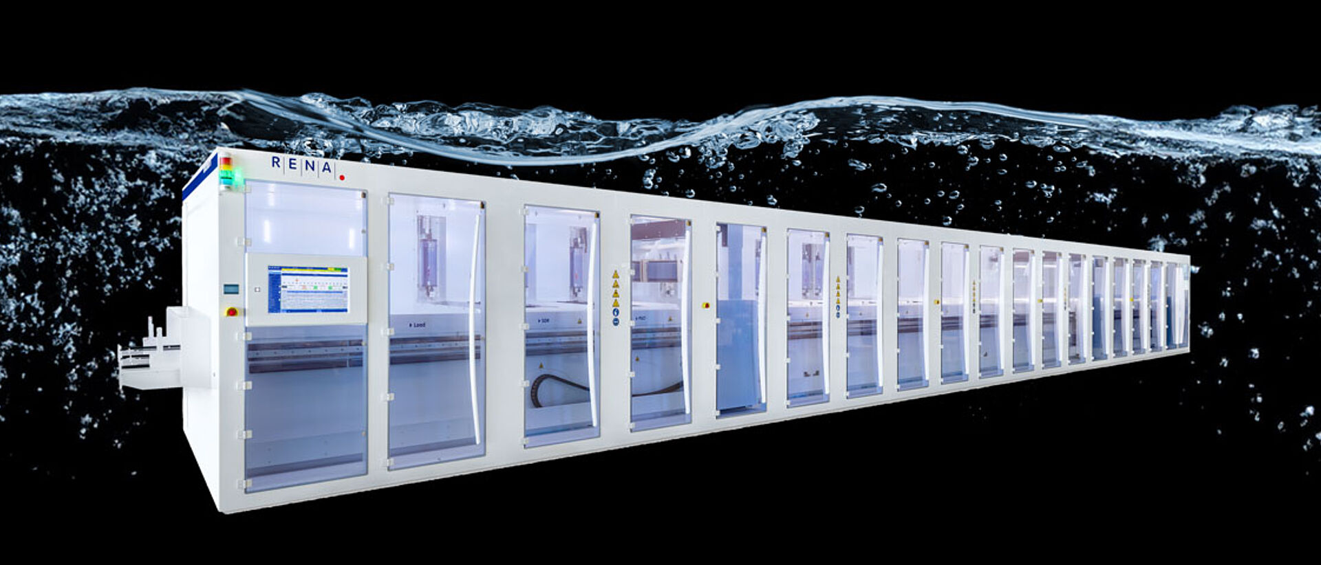 RENA Technologies TOPCon Banner Black Background Batch Processing