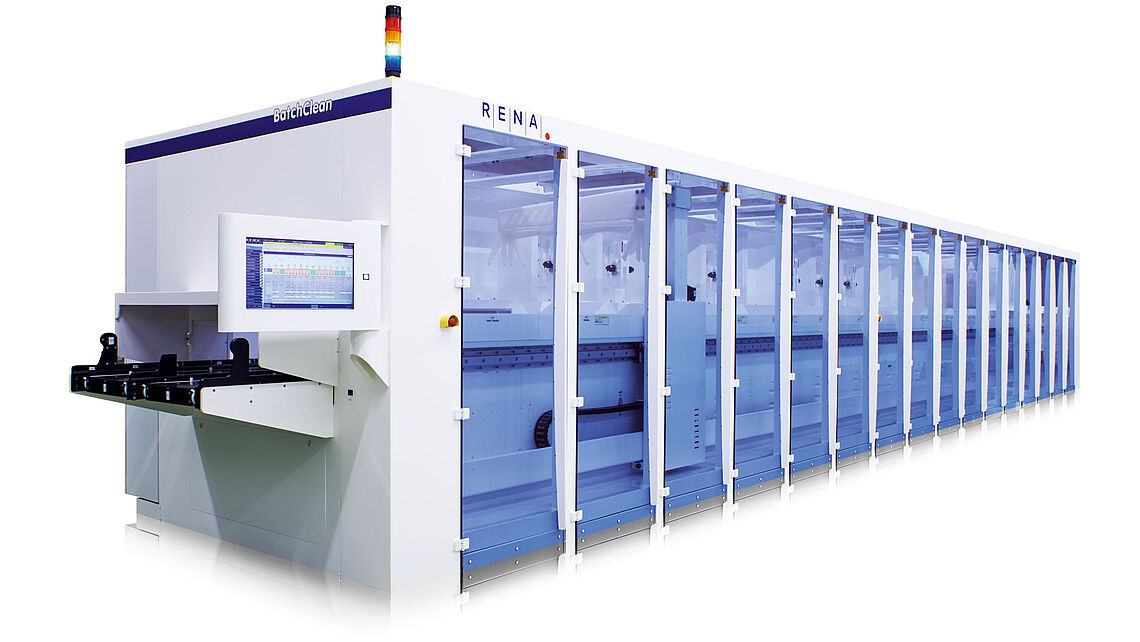 Solarmachine Batchchlean N400 wet chemical cleaning