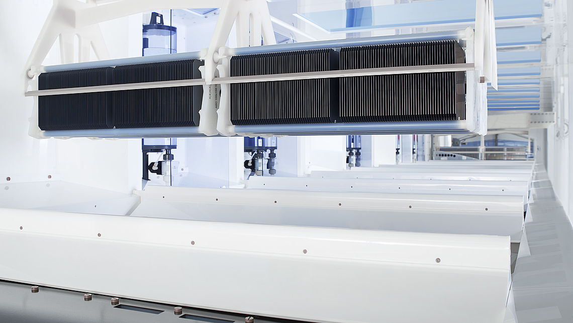 Solarcell wafer carrier