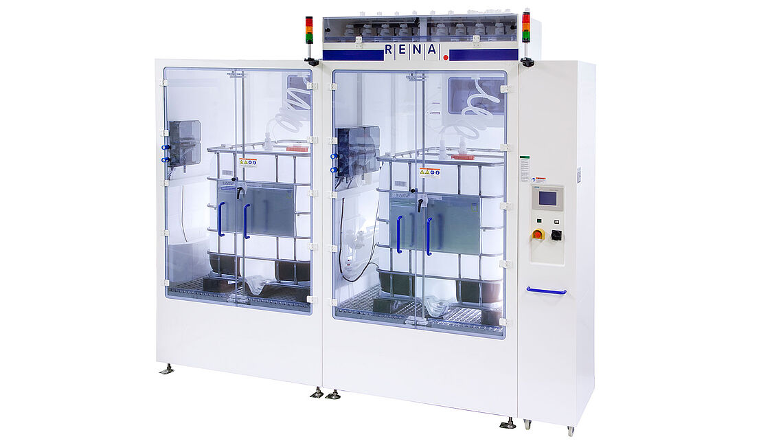 Bulk chemical delivery system with 60L to 1000L drum bulk delivery